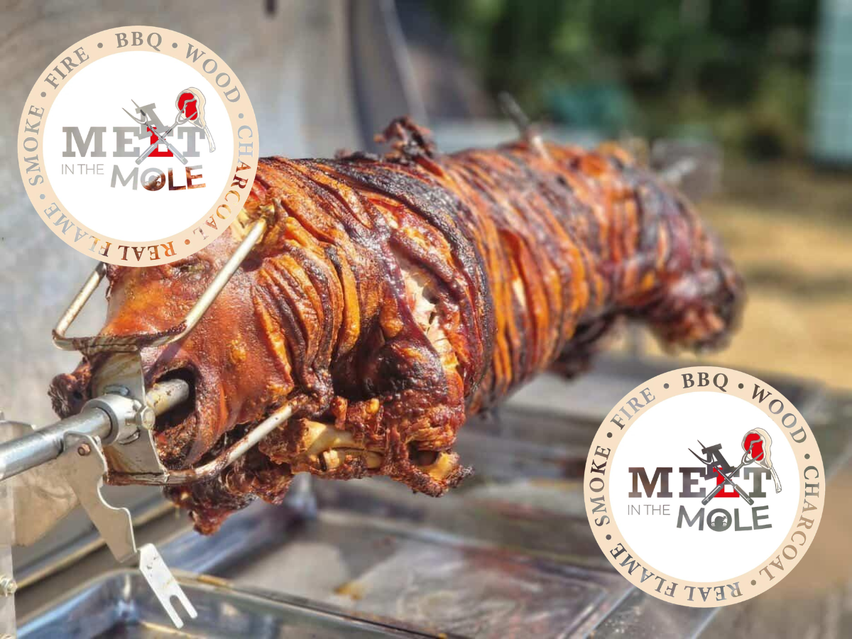 An evening of BBQ and giant Hog Roast!