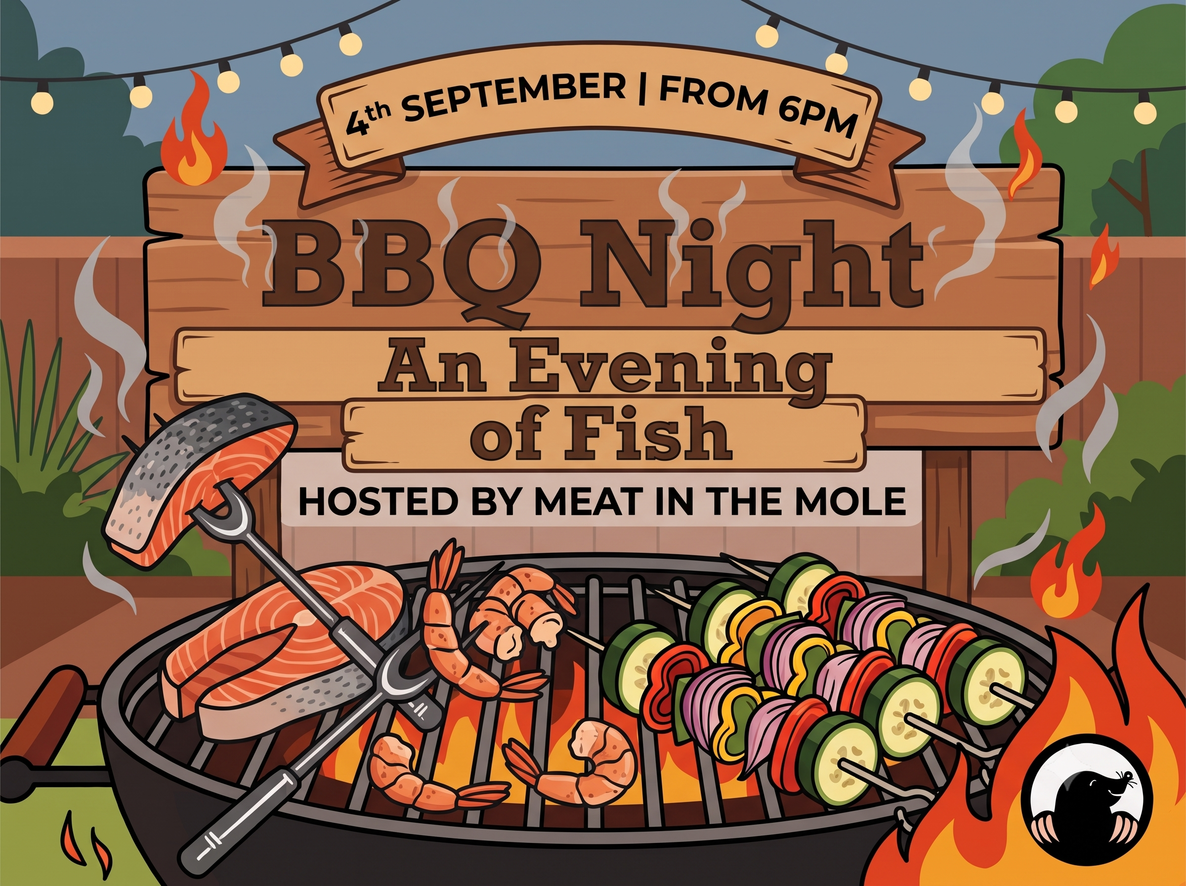 BBQ evening - Fish!