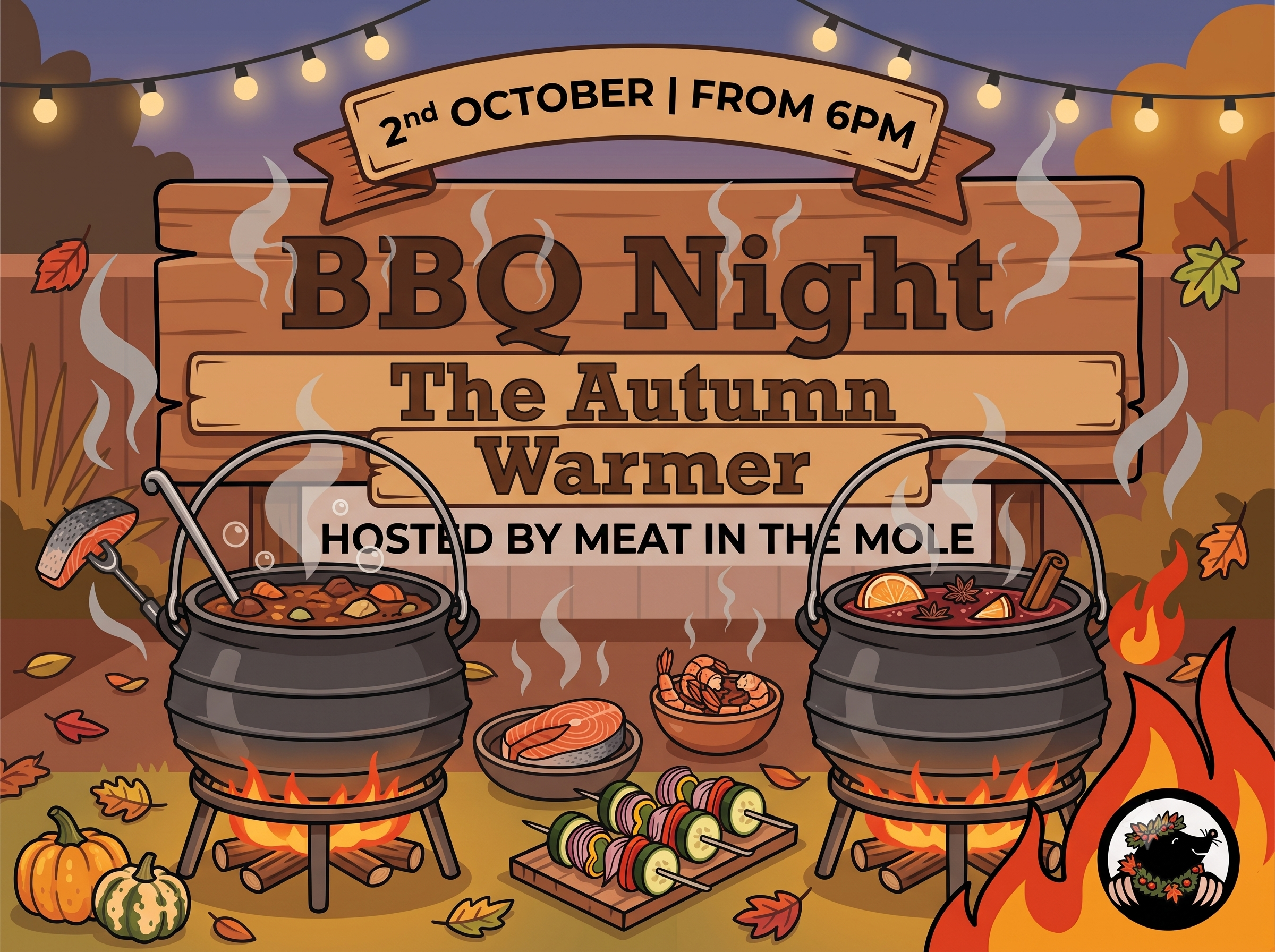 BBQ evening - The Autumn Warmer