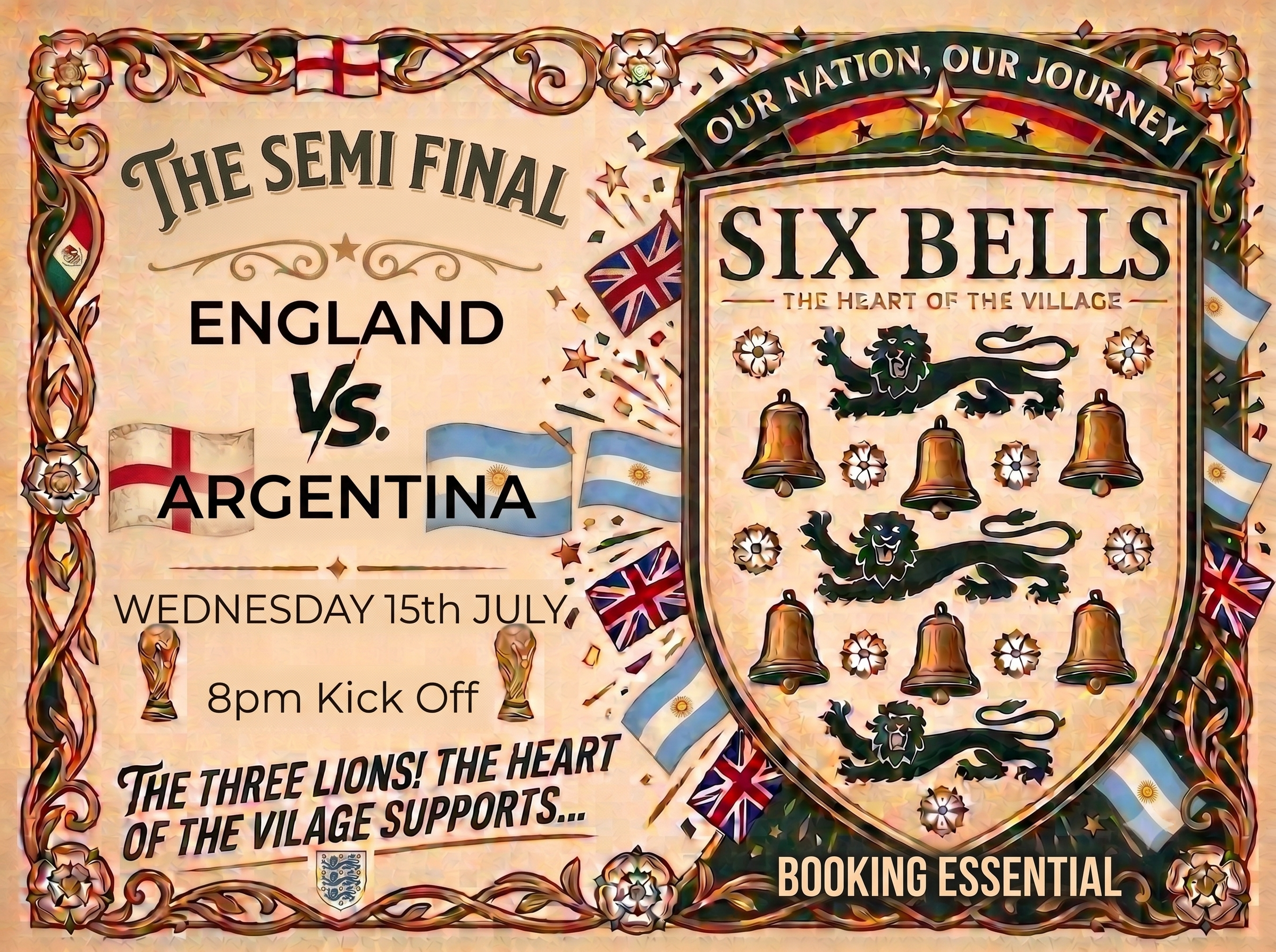 World Cup England Vs. Argentina