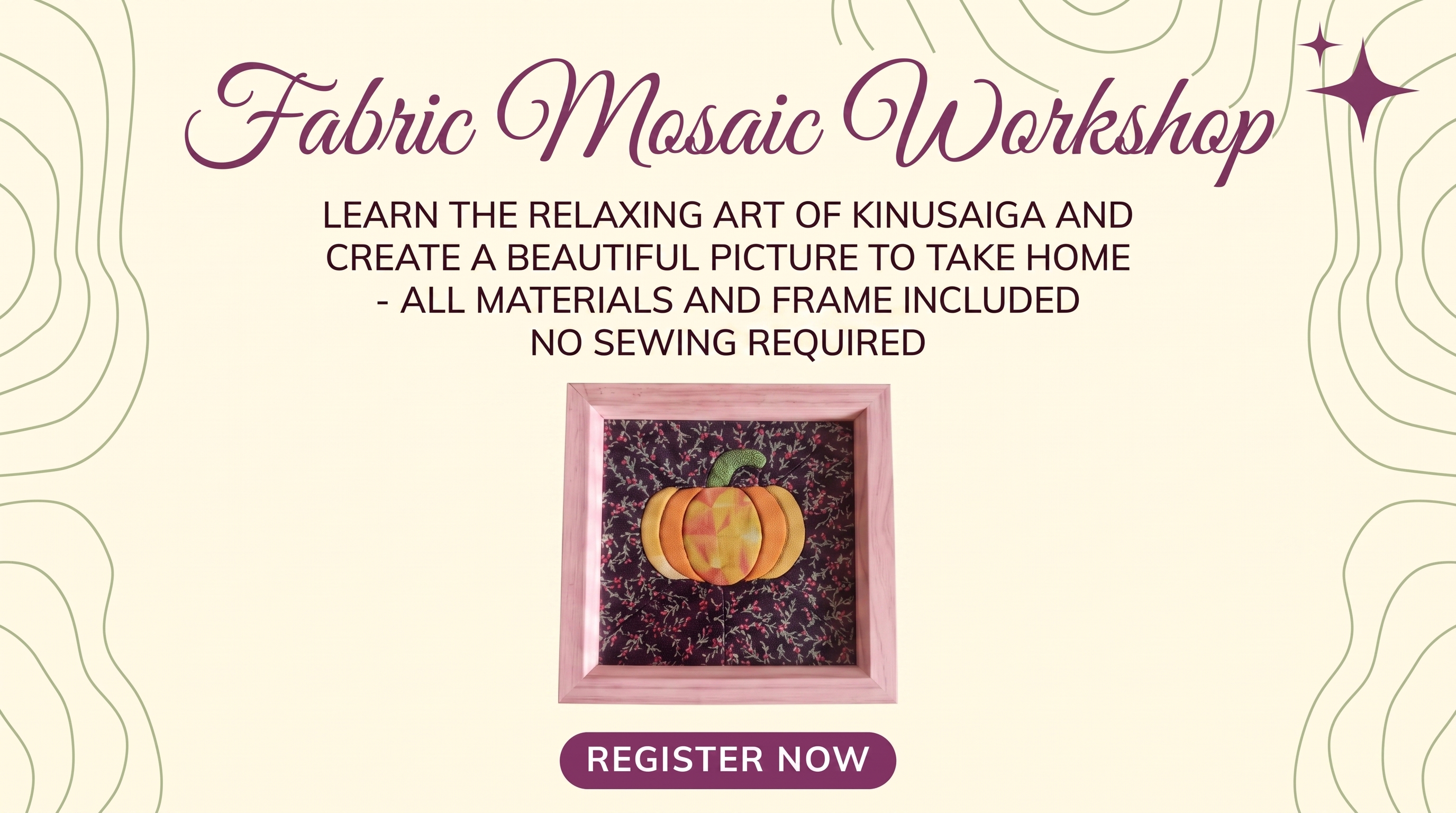 Fabric Mosaic Workshop