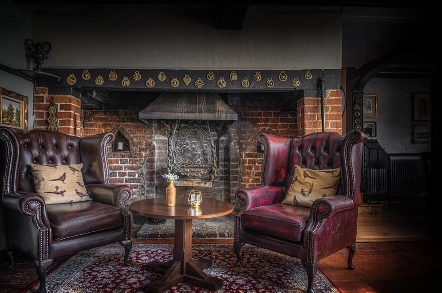 Cosy front room with fireside chairs